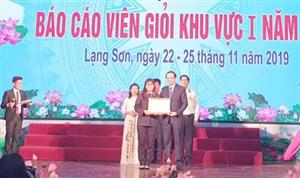 Tổng kết và trao giải Hội thi Báo cáo viên giỏi khu vực I năm 2019